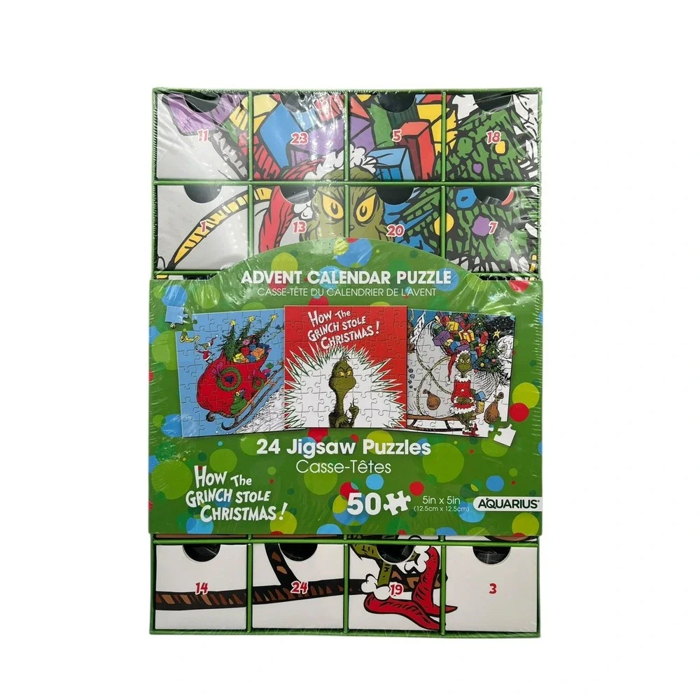 How The Grinch Stole Christmas Advent Calendar‎ Puzzle Factory Sealed